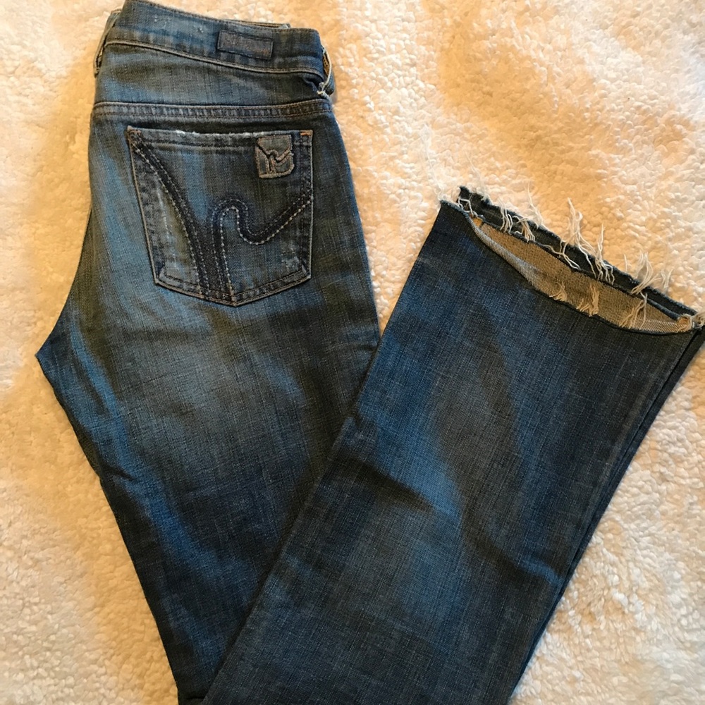 Citizens of Humanity Size 27 Stretch Low Waist Bootcut Jeans